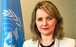 Новий постійний координатор ООН, постійний представник ПРООН в Білорусі Йоанна Казана-Вишневецька прибула до Білорусі 15 травня