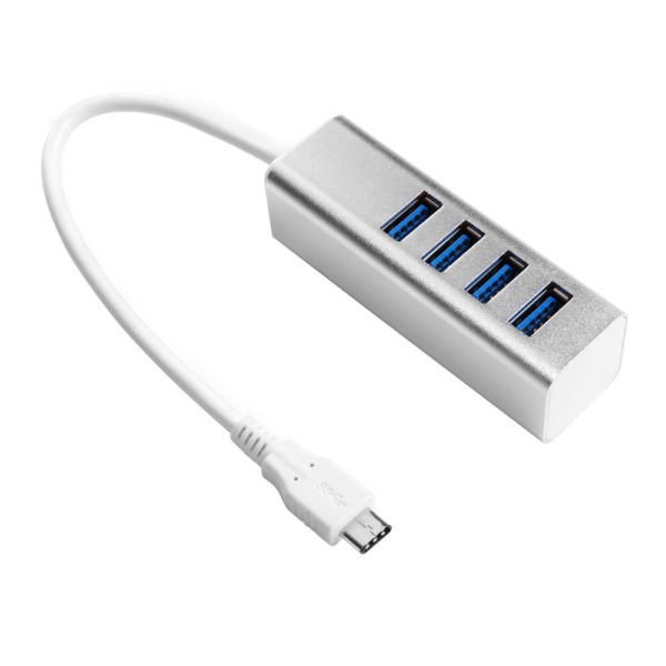 Перехідник Anker USB-C to 4-Port USB 3