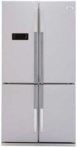 Холодильник виконаний чотирьохдверним: двоє дверей холодильного і дві морозильного відділення